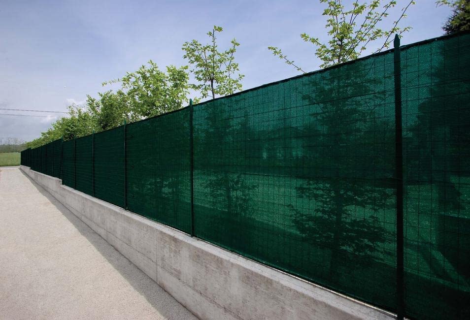 Telo Rete Ombreggiante Frangivista Frangivento verde o bianca Schermatura 90% varie misure