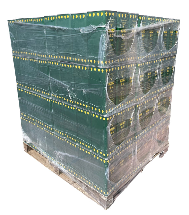 Lattine Rettangolari 5 Litri per Olio Extravergine Doppio Tappo ermetico Verde