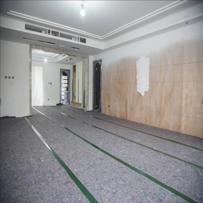 Feltro Protettivo Assorbente Antiscivolo Multiuso per Pavimento 210 gr/mq per pittura