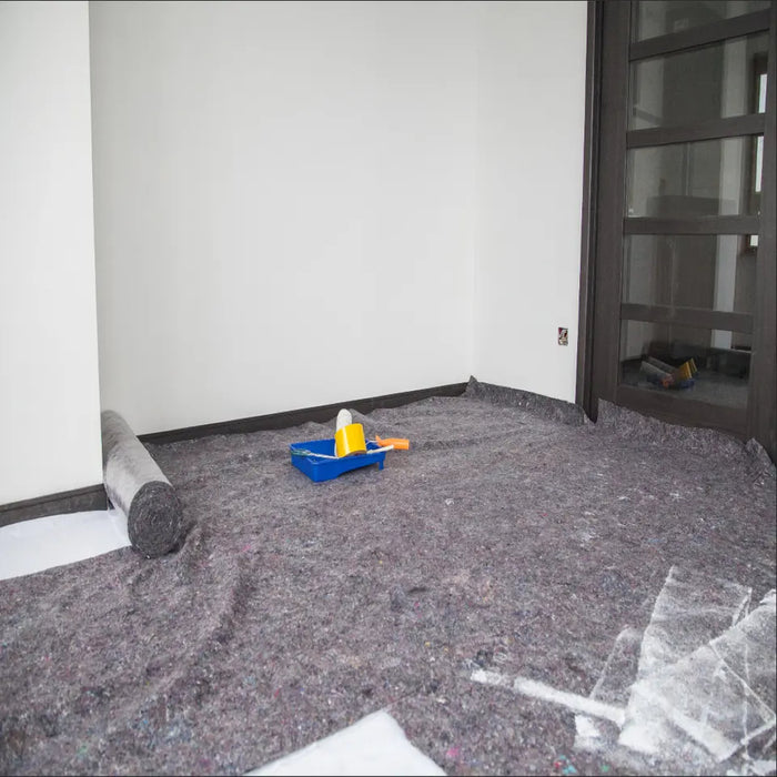 Feltro Protettivo Assorbente Antiscivolo Multiuso per Pavimento 210 gr/mq per pittura