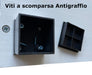 4 viti a scomparsa per libreria