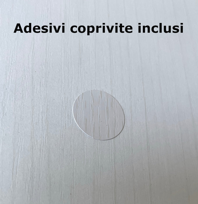 Scarpiera in Legno 2 Ante colore Bianco Nordico Mobiletto 12 Paia 63x24x80H cm