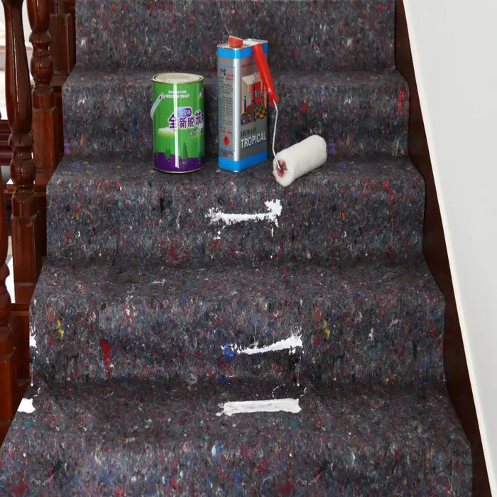 Feltro Protettivo Assorbente Antiscivolo Multiuso per Pavimento 210 gr/mq per pittura