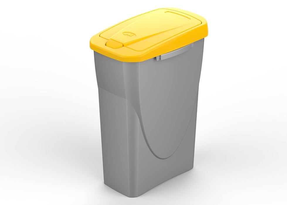 Pattumiera Bidone Secchio Contenitore per Raccolta Differenziata in Plastica Componibile