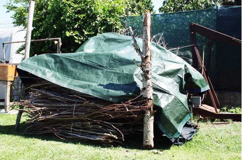 Telo Telone Verde Occhiellato Antistrappo Impermeabile per coperture Polietilene Multiuso