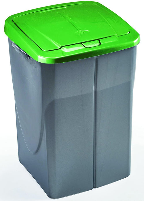 Pattumiera Bidone Secchio Contenitore per Raccolta Differenziata in Plastica Componibile