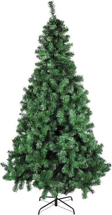 Albero di Natale MONTEA Verde Rami Fissi con Apertura ad Ombrello Realistico