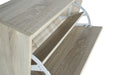 interno anta scarpiera in Legno 3 ante colore rovere