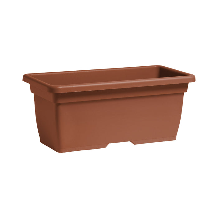 Vaso Rettangolare Classico in Plastica PPL Finitura Satinata per interni ed esterni