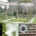 NEBULIZZATORE da ESTERNO Mod. FRESCO MED KIT da 7,5 mt per Gazebo, ombrelloni