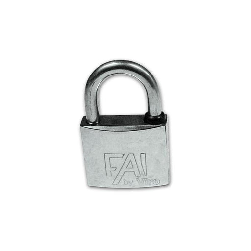Lucchetto ad Arco in Acciao Viro Fai Mare Art. 573.7 Mis. 30mm Int. Arco 17x16mm