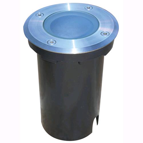 Segnapassi Faro Lampada Da Incasso Terra Da Giardino Diam.110Mm Attacco Gu10