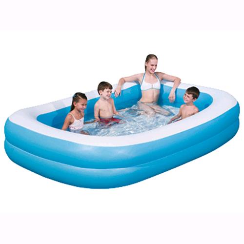 Piscina Gonfiabile Rettangolare 2 Anelli Bestway 54006B 269X175Xh51 Cm 982 Lt
