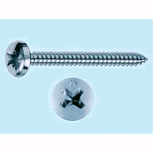 Viti Mustad autofilettanti Testa Cilindrica - 4,8x50 mm. Conf. 200 Pz