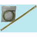 Tubo Gas In Acciaio Inox Con Raccordi F/F 1/ 2'' Lunghezza 200cm 1pz  En14800