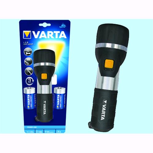 Torcia Varta Led Day Light Con Due Pile Lr20 7 Led Impermeabile Conf.4 pz