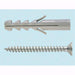 Tasselli Nylon con Vite  Fischer S 5 V - L. mm. 25 - Punta mm. 5 - Conf. 100 pz