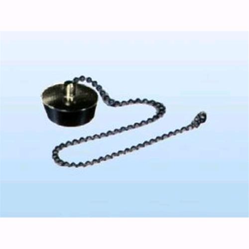 Tappi in gomma con catenella - Mod. vasca - mm 40 - Catenella cm. 45 Conf. 25 Pz