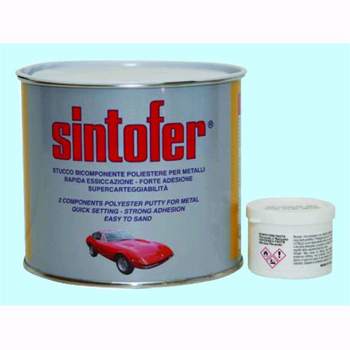 Stucco per metallo Sintofer - Barattolo ml. 175 Conf. 24 Pz