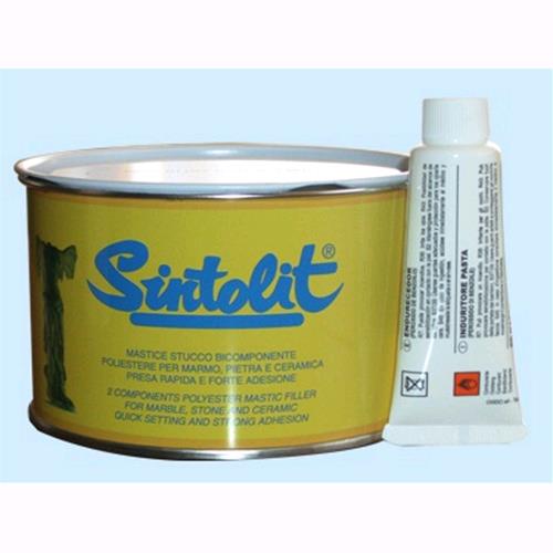 Stucco per marmo Sintolit Verticale - Barattolo ml. 175 - Colore Bianco Conf. 12 Pz