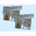 Spine Modulari Plug 4/4c Per Telefono Con Contatti Dorati 100pz  -22280