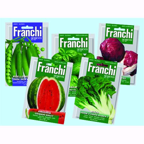 Sementi Franchi - Biotola coste verde c. bianca 14/3 Conf. 10 Pz