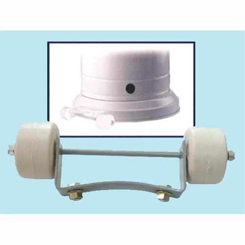 Ruote In Plastica Ø Mm. 50 X L30  Per Termopatio Gas Niklas 1pz