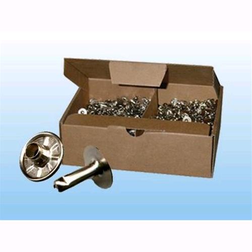 Rivetti nichelati MF - Misura mm. 3x3 - Conf. 1000 Pz