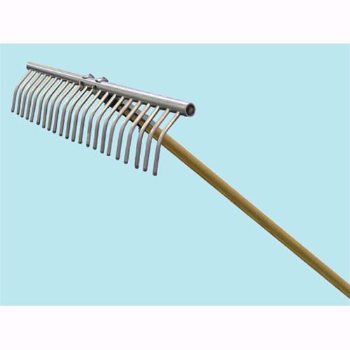 Rastrelli alluminio Brixo per fieno con manico Conf. 3 Pz