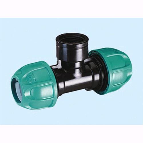 Raccordi T filetto Claber per tubi PE 90416 90418 - Art. 90418 - 3/4" filetto 3/4" Conf. 6 Pz