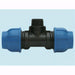 Raccordi Connecto Plus a compressione a T Art. 916 - mm. 32 x M1" Conf. 10 Pz