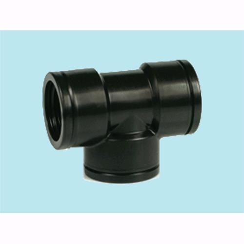 Raccordi a T per tubi PE Art. 630 - Ø F 3/4" Conf. 50 Pz