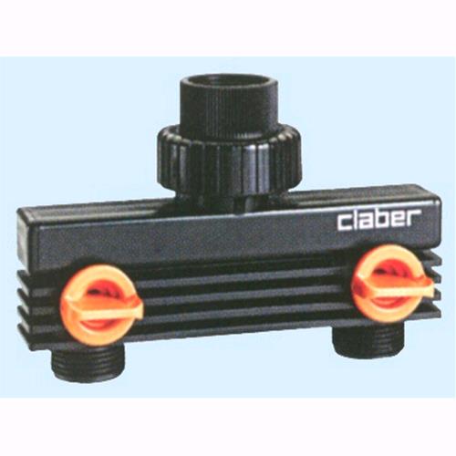Prese rubinetto a due vie Claber 8589 Conf. 5 Pz