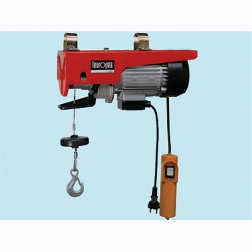 Paranco elettrico Europea kg. 200/400 750 watt alzata max. 18 mt.