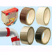 Nastro in alluminio alta temperatura cm.4x9 mt - Nero Conf. 10 Pz