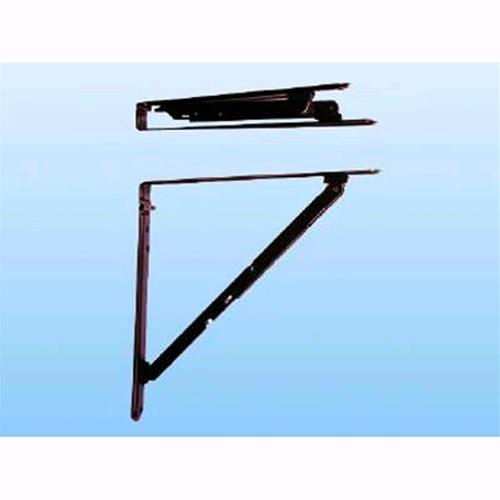 Mensole pieghevoli 30x30 cm - Colore nero Conf. 2 Pz
