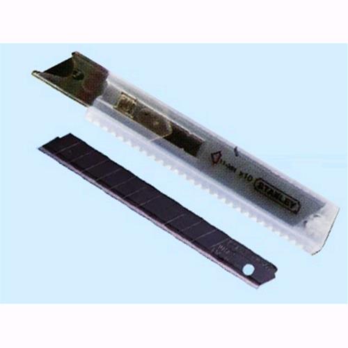 Lame a spezzare per cutters Stanley - 300 Largh. mm. 9,5 Spess. mm. 0,43 10pz