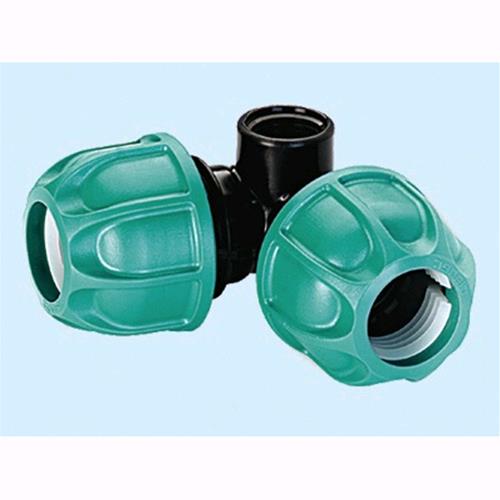 Gomiti per tubi PE con filetto femmina 90426 90427 - Gomito Ø 3/4" filetto femmina 1/2" Conf. 7 Pz