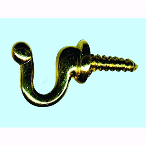 Ganci a vite per tende - Finitura bianco - mm. 30 - Conf. 4 pz. 