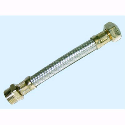 Flessibili acciaio - M.1/2"- F.1/2" - Lunghezza cm. 20 Conf. 25 Pz