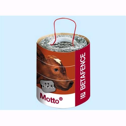 Filo spinato zincato Betafence Motto - Lunghezza mt. 100 - Kg/rot. 5,1 - 1 Rt