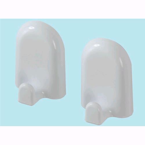 Set 2 Appendini Appendi Accappatoio Da Bagno Gioia In Plastica  -417005