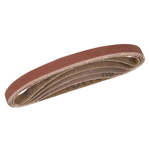 Silverline Nastri abrasivi 10 x 330 mm 5pz 40, 60, 2 x 80, 120G