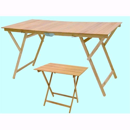 Tavoli pieghevoli legno - 140x70xH72 cm.