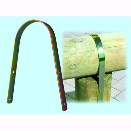 Piastre Staffe tonde per steccati Art. 862 - 862-080: ¯ 80 mm.