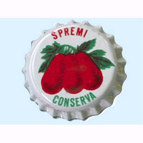Tappi Corona pomodoro - Confezione 100 Pz.