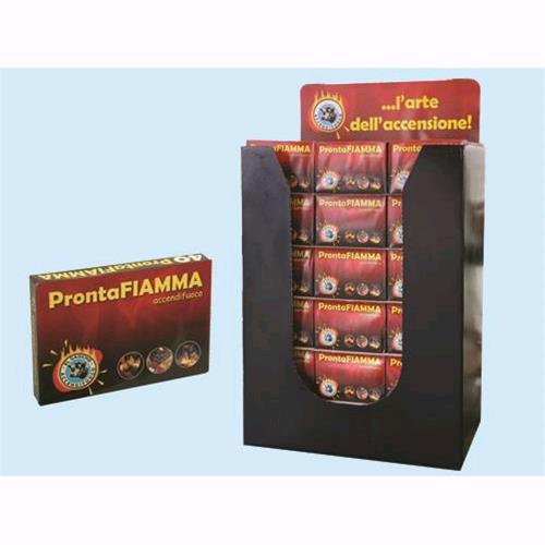 El Gaucho Display Accendifuoco ProntaFiamma 40 cubetti