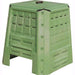 COMPOSTIERA IN POLIPROPILENE 380 Litri 80X80X82H cm Verde Saracinesche Apribili