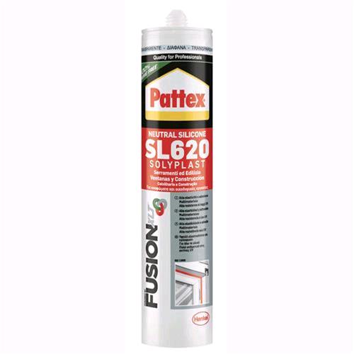 Silicone Sigillante PATTEX SL620 Serramenti ed Edilizia ALLUMINIO RAL 9006