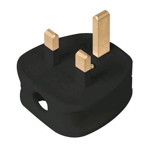 PowerMaster 488289 Spina con fusibile 13 A Nero
